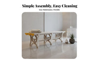 Waterresistant Slatted versatile Bench Easy to Clean waterside Seating long-lasting Public Facility Furnishing Non-Slip for Swimmers, Gym-Goers, locker room, Swimming Pool, Bathroom, Sauna