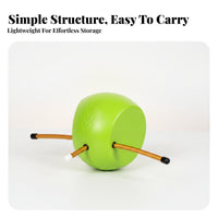 Molded Body Light Green Golf Wrist Coach Golf Swing Training Aid Seam down the Middle Sports Gear Shiny Gold