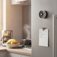 Mechanical Kitchen Timer Battery Kitchen Timer No Required Round Mechanical Timekeeper Clock for Students, Learning, Classroom