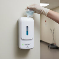 Large Capacity Automatic Foam Dispenser 1000 Ml Touchless Soap Dispenser Even Dispensing for Facility Managers, Public Restroom
