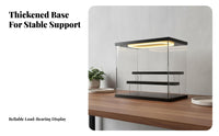 Acrylic Figurine Cabinet High-Clearness View Acrylic Figure Showcase Lighted Display Cabinet Universal Serial Bus