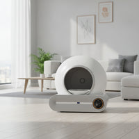 Automatic Litter Box Smart Self-Cleaning Litter Box Pet Supply Safe App-Connected for Cats, Home, Apartments