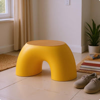 Rainbow Arch Stool Molded Children's Stool Kids Furniture Sleek Lightweight