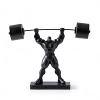 Bodybuilder Figurine Fitness Gym Ornament Masculine Desk Figurine for Bodybuilders