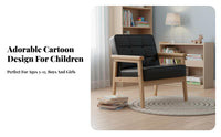 Cartoon theme creatureShaped Character Chair Fun Designs children's Furniture Soft and Comfortable kids' Sofa No Corners for Girls, Toddlers, Preschoolers, Playroom, Bedroom, literature reading corner, Kindergarten