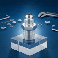 15 Pieces JIC Tapered Fitting High Pressure Hydraulic Hose Fitting Precision Machined JIC Adapter for Plumbing Repair