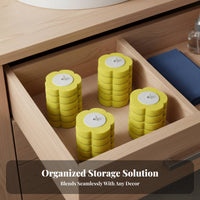 Toilet Brush Set Touch Disposal Toilet Scrubber with Replaceable Heads Space-Saving Design for Washroom, Small Bathrooms, Apartments