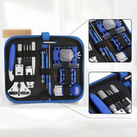 Watch Repair Tool Kit with Case Compact Watch Repair Kit with Carrying Case Sturdy Spring Bar Tool for Workbench