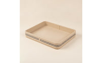 Rectangular Tray Premium Tray with Raised Sides Easy to Clean Desktop Organizer for Vanity