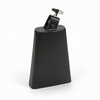 Cowbell Mounted Cowbell with Mounting Bracket Drum Kit Accessory Metal Percussion Tapered for Drummers, Stage, Rehearsals