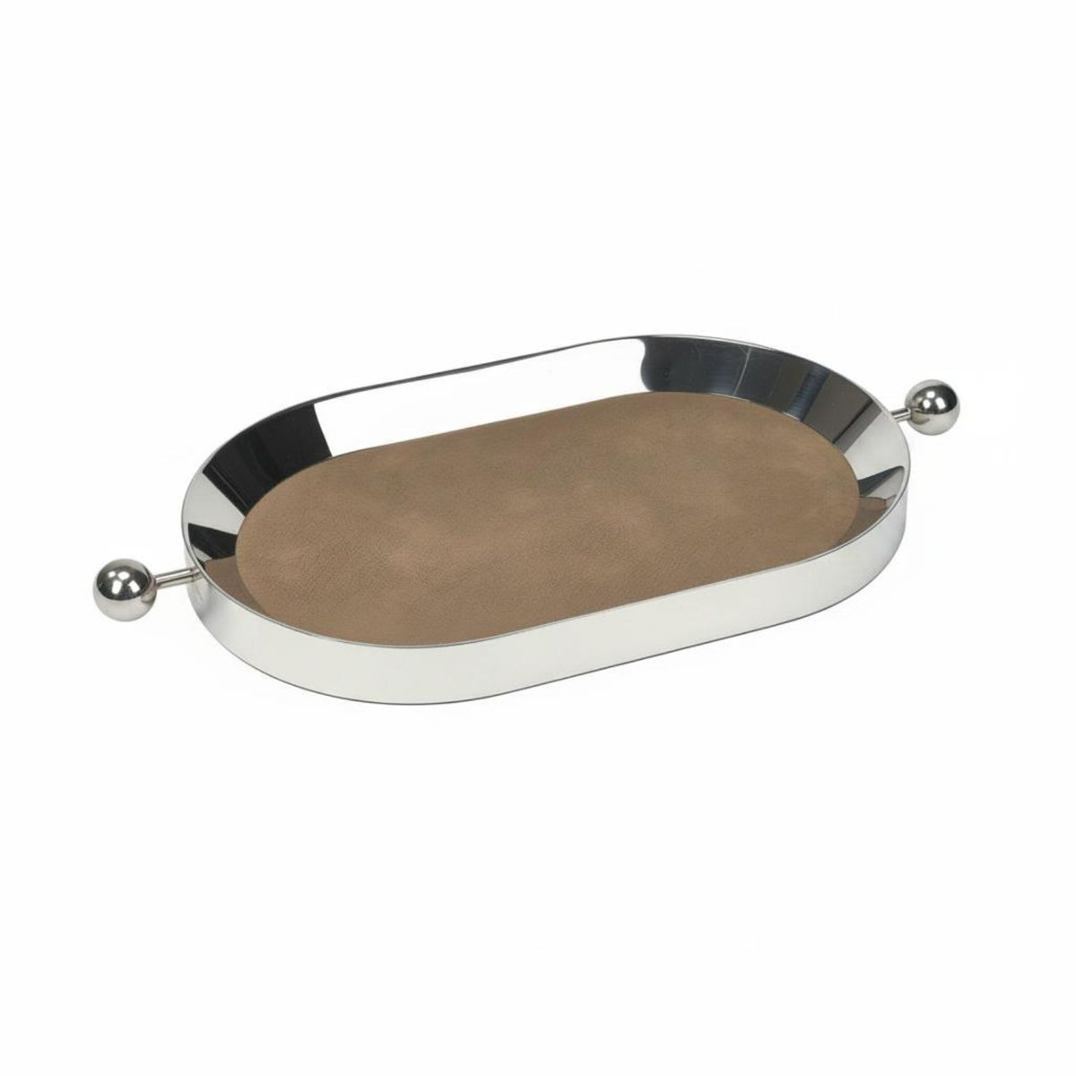 Decorative Serving Tray Luxury Elegant Mirror Tray Easy to Clean Household Storage for Dining Table