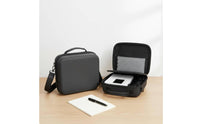 Detachable Shoulder Strap Photo Printer Travel Case Wear-Resistant Material Portable Printer Case Internal Mesh Pocket Custom Molded Interior for Travelers