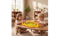 Two-Player Tabletop Soccer Game Compact Finger Soccer Set Portable Mini Table Football Game Competitive for Children, Families, Desk