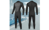 2mm Neoprene Wetsuit Keep Warm Single-Piece Wetsuit Jellyfish Protection Thermal Surfing Suit for Adults, Diving, Snorkeling