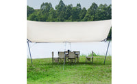 Camping Canopy with Poles Multi-Functional Camping Tarp Easy to Set up Rain Cover for Campers