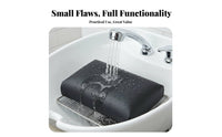 Silicone Shampoo Bowl Neck Rest Soft and Comfortable Shampoo Bowl Neck Rest Hair Washing Headrest for Barbers, Mobile Beauticians, Barbershop