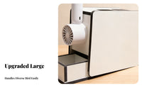 Bird Husk Separator Easy To Purified Avian Cleaner Machine Adjustable Fan Speed Parrot Food Dehusker