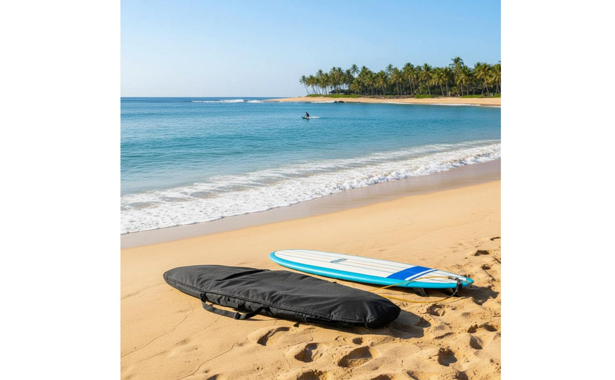 Sturdy Oxford Material Hydrofoil Board Bag Heavy Duty Protection Padded Hydrofoil Travel Bag Scratch-Resistant Sail Foil Board Case Waterproof for Surfers, Watersports Enthusiasts