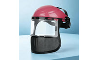 Wire Mesh Face Guard Clear Vision Mower Face Guard Lightweight Hard Hat with Mesh Visor for Gardening