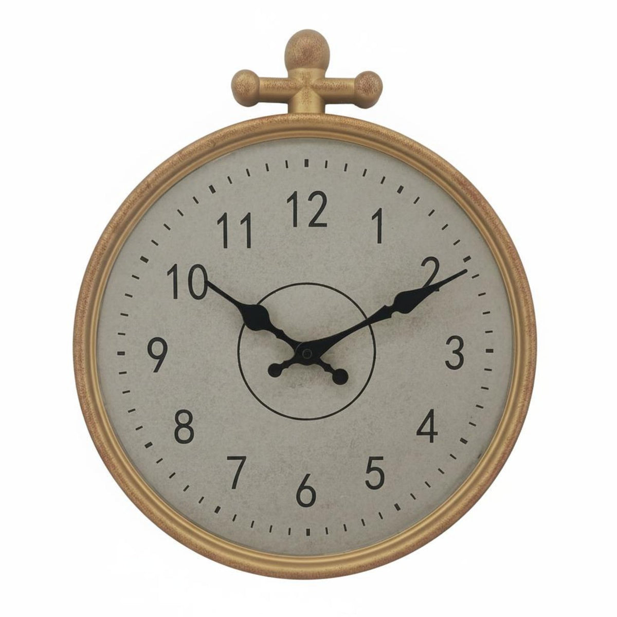 Water-Resistant Waterproof Wall Timepiece IP44 Outdoor Timepiece Easy to Read for Garden, Under Eaves