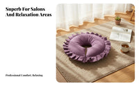 Removable Cover Candy-Shaped Foot Pillow Easy to Clean Cylindrical Leg Support Pillow Comfortable for Beauty Salons, Spas