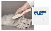 Pet Hair Remover Comb, Dog Grooming Brush, Portable, Easy Shedding Removal, Automatic Cleaning, Tangle-Free