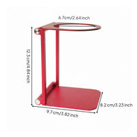 Lightweight Aluminum Coffee Filter Stand Space Saving Aluminum Alloy Pour over Stand Instant Setup for Campers, Outdoor, Camping, Travel