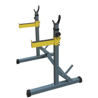 Long-Lasting Squat Stand with Safety Arms Stable Adjustable Squat Rack Safe Equipment Secure for Fitness Enthusiasts, Weightlifters, Home Gym