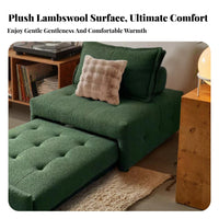 Foldable Design Pull-extendable Single Sofa Bed twofold Function Pull-extendable Sleeper Armchair Space-Saving transformable Chair Soft Upholstery for Apartment Dwellers, Students, Homeowners, Small Spaces, Guest Room, Bedroom, Home neutralice