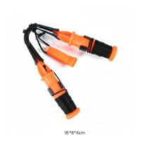 High-Visibility Color Ice Fishing Safety Picks Lightweight Ice Safety Picks Portable Easy Grip Handles for Anglers, Snowmobilers, Skaters, Outdoor, Winter Sports