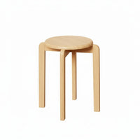 Space Saving Stacking Pinwheel Stool Minimalist Design Stackable Round Chair Versatile Use Household Furniture Stable & Sturdy for Homeowners, Students, Dining Room, Kitchen, Apartment, Classroom