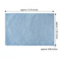 Large 30x40cm Microfibre Cloth for Floor and Car, High Absorbency Cleaning Cloths, Large Microfibre Cloths for Bathroom and General Use