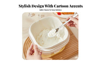 Large Capacity Greek Yogurt Strainer Food-Grade Material Yogurt Whey Separator Easy to Clean for Refrigerator