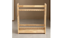 Fishing Rod Rack Long-Lasting Rod Holder with Base Shelf Easy Assembly