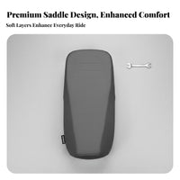 High-End Electric Scooter Saddle Comfortable Cushion E-Scooter Replacement Seat Ergonomic Design for DIY Enthusiasts, Adults, City Commuting