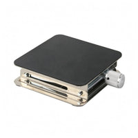 Manual Scissor Lift Surface Folding Stainless Steel Lift Table Smooth Lifting Adjustable Height Surface