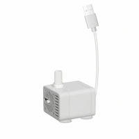 Low Cat Water Pump Water Fountain Pump Quiet Fountain Pump with USB Waterproof for Pet Owners