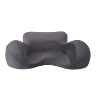 Contoured Meditation Cushion Soft Meditation Pillow Long-Lasting Floor Cushion with Memory Foam Low-Height for Readers