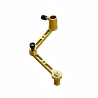Aluminum Alloy Tray Extension Arm Long-Lasting Fishing Box Bridge Bracket Easy Installation Fishing Chair Arm Extender