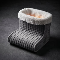 Electric Foot Warmer Electrically-Powered Foot Warmer Boot Adjustable Heated Boot for Home Office, Desk