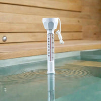 Buoy Thermometer Two-scaleScale Pool Thermometer with Tether String Compact