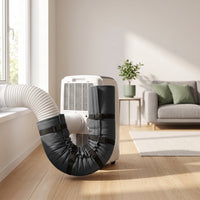 Air Conditioning Hose Sleeve with Straps Flexible for Apartment