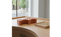 Jewelry Shaping Block Solid Hardwood Jewelry Forming Block Tool Grooved Rectangular for Craftsmen, Workbench, Workshop