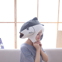 Fishing Costume Hat Soft Fishing Hat Novelty Animal Headpiece for Cosplayers
