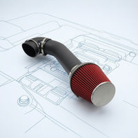 4-Inch Cold Air Intake Kit Conical Air Intake Kit Pleated Car Part Performance-Focused for LS Swap