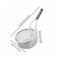 Rust-Proof Pasta Blanching Basket Large Capacity Pot Hook Strainer Long-Lasting Pasta Boiling Basket Lightweight