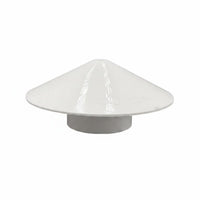 PVC tube Drain Cover Weather-Resistant Protection Ventilation Cap Prevents Blockages Ventilation Cap Cover for Rooftop