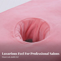 Soft Salon Towel Set Customizable Logo Beauty Bed Cover Highly Absorbent for Estheticians, Beauticians, Spas, Wellness Centers