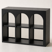 perfume display shelf