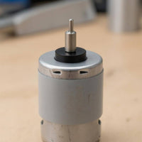 Metal Replacement Clipper Drive Unit Cylindrical Hair Clipper Drive Unit Silver-Gray Grooming Part Top Shaft
